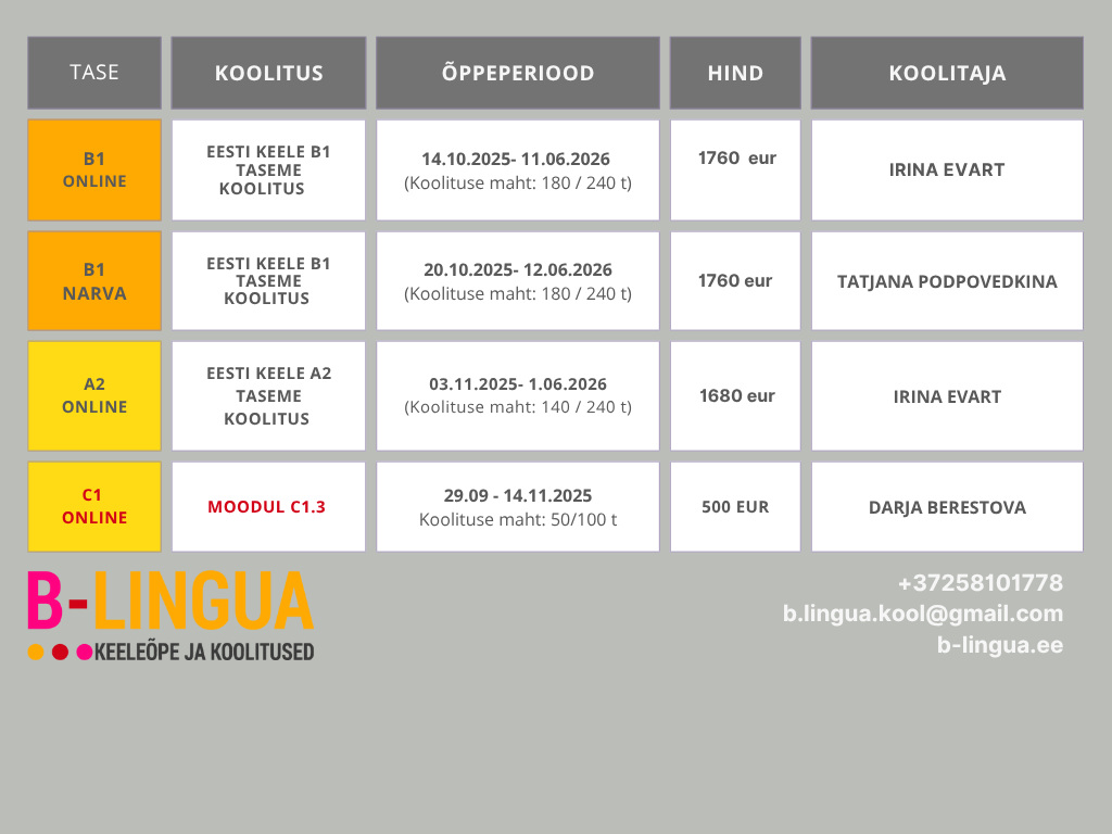 Koolituste kalender (29)